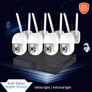 Kit de Vigilancia NVR <span class=keywords><strong>DVR</strong></span> Transfronterizo, Suministrado por Fábrica, Cámara <span class=keywords><strong>ICSEE</strong></span> PTZ 2K 3MP HD con Intercomunicador de Voz y Paquete de Monitor CCTV - Product Image 4