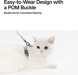 Arnés y Correa para Gatos OEM y ODM, Arnés Ajustable a Prueba de Escape para Gatos Pequeños y Grandes - Product Image 6