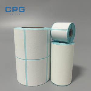 OEM Custom Thermal Label <b>Paper</b> Roll High Sensitivity 50x30mmThermal Barcode Label Sticker Oil Resistant for Retail Pricing - Product Image 1