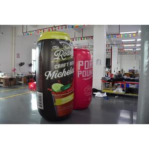 Réplique géante gonflable de canette de bière Michelada de l'oncle Rodrigo - Accessoire publicitaire gonflable promotionnel pour bar/magasin - Product Image 1