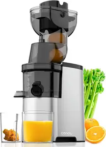 Máy ép trái cây máy, mạnh mẽ chậm Báo Chí lạnh Máy ép trái cây với lớn thức ăn máng, Masticating juicers cho rau và trái cây