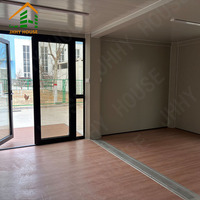 Maison préfabriquée modulaire à 2 chambres, bureau en conteneur pliable, maison écologique, installation rapide