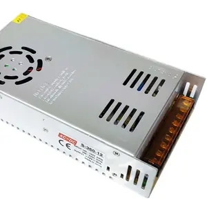 Offre Spéciale prix S-360-12 alimentation à découpage sortie unique 12V 10A 120W transformateur LED utilisé pour la barre lumineuse LED