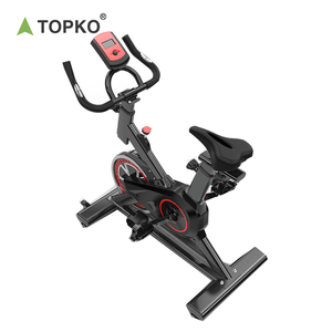 Vélo de <span class=keywords><strong>spinning</strong></span> stationnaire TOPKO pour la maison, gain de place, stable et confortable, vélo d'exercice d'intérieur - Product Image 4