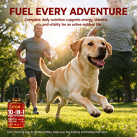 OEM ODM Gouttes liquides multivitaminées 10-en-1 pour animaux de compagnie (chiens et chats) – Soutien immunitaire, haute teneur en protéines, absorption rapide, 60 ml – Marque privée
