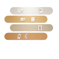 Tableau en feutre autocollant pour la décoration de la chambre à coucher, tableau à messages en feutre, auto-adhésif, ne endommage pas les murs, pour le bureau, les photos, l'agenda, art mural