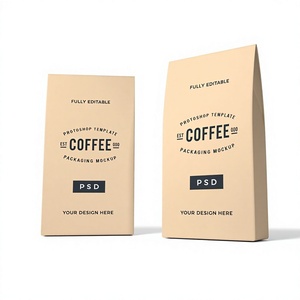 Bolsa para Café Laminada BOPP/VMPET/PE, Tipo Stand-up con Válvula y Cierre Zip, Reciclable, Grado Alimenticio, Impresión por Grabado - Product Image 1