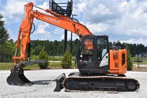 Chine Shanghai Vente chaude Excavatrice hydraulique d'occasion de haute qualité de 13 tonnes Hitachi 135 Excavatrice sur chenilles ZX135US - Product Image 5