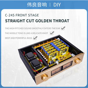 BRZHIFI 110dB รีเฟอเรนซ์ <span class=keywords><strong>Accuphase</strong></span> C-245 2 แชนแนล รีโมทคอนโทรล HiFi ไฮเอนด์ ทรานซิสเตอร์ พาวเวอร์ พรีแอมพลิฟายเออร์ - Product Image 2