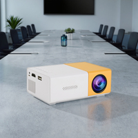 Projecteur portable mini YG300 Android 9 LED haute luminosité, prêt pour la 4K, Wi-Fi 2.4G/5G intégré, haut-parleurs stéréo HIFI, 3D - Vente chaude