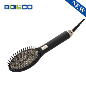 Morningstar Hair Straightener Comb 10.8 Inch Ceramic Tourmaline PTC Heater 150W 300F Wired 2.5M - Product Image 2