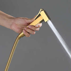 <strong>Modern</strong> Wall Mounted Bathroom Toilet Companion <strong>Spray</strong> Set Space-Saving 304 Stainless Steel Accessories - Product Image 6