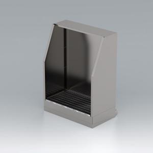 โครงสร้างสแตนเลสพร้อมชั้นวางแบบบูรณาการและถังระบายน้ำคุ้มครองด้านข้างรับประกัน1ปี - Product Image 1