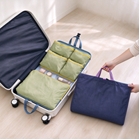 Sac de rangement pour vêtements de voyage - Portable et pratique pour les voyages d'affaires. Suspendable et compartimenté pour ranger les sous-vêtements et les pantalons.