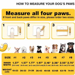Winter Leder Gummi Hund Fuß abdeckungen Solid Pattern Anti-Rutsch-Haustier Schuhe mit Luxus niedlichen Design wasserdicht und verschleiß fest - Product Image 6