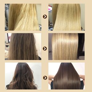 Types de cheveux Kerati Hair Masc traitement réparations dommages frisottis pour tous cheveux 3 en 1 crème lissante beurre de karité crème - Product Image 5