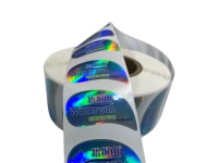 Étiquettes adhésives durables, imperméables et résistantes à l'huile en papier à nanobulles, impression couleur, pour boissons fonctionnelles et santé, personnalisables