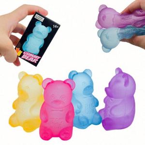 Sensory Fidget Stress Balls Maltose Filled TPR Material <b>Gummy</b> <b>Bear</b> Squishy Toys Give Away Gifts - Product Image 1