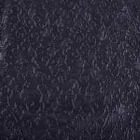Tissu Jacquard Floral en Polyester et Nylon JS22 190GSM de Luxe Haute Densité Couleur Bleue pour Costume de Gentleman Européen