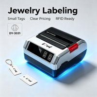 Imprimante d'étiquettes en gros pour usine, machine d'impression d'étiquettes pour petites entreprises, étiquette RFID pour l'inventaire