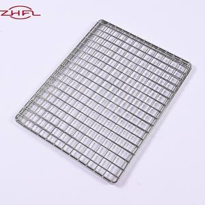 Longteng 304 Stainless Steel <b>BBQ</b> Mesh Barbecue Basket Grill Non-Stick Corrosion Resistant Heat Resistant for Baking & Cooking - Product Image 6