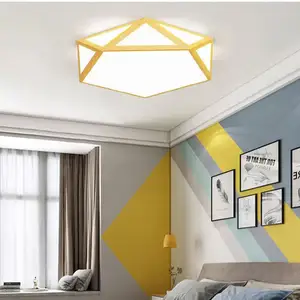 Nouveau style maison chambre salon style lampe LED chambre décoration plafonnier rond design de mode plafonnier