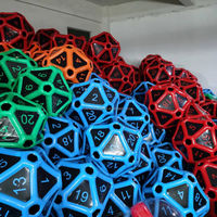 Dés gonflables D20 personnalisés de haute qualité pour jeux de société