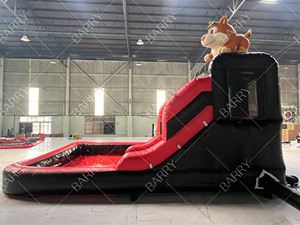Dégagement gonflable de glissière d'eau de <span class=keywords><strong>piscine</strong></span> au sol commerciale d'enfants d'adultes de nouvelle conception - Product Image 6