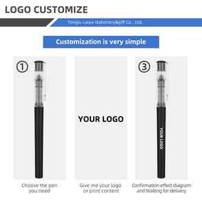 छात्र जेल पेन ब्लैक स्याही 0.5 मिमी चौड़ाई प्लास्टिक सामग्री कार्यालय और स्कूल का उपयोग - Product Image 2