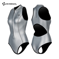 DIVE & SAIL 2mm Yamamoto néoprène Super élastique manches longues glisse peau femmes apnée combinaison