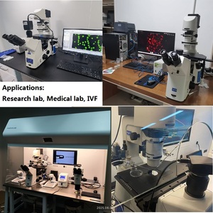 Microscopio a fluorescenza invertito Boshida BD-NIB910 con <span class=keywords><strong>obiettivo</strong></span> APO e illuminazione a LED a contrasto di fase - Product Image 5