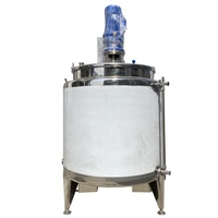 Prix d'usine en acier inoxydable jus pasteurisation machine mobile chocolat réservoir pulvérisateur machine