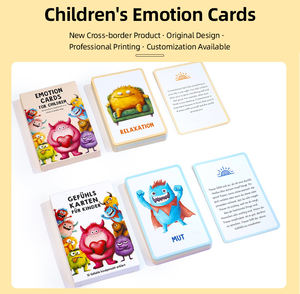 32 Tarjetas de Memoria Flash con Emociones de Monstruos Adorables, Herramienta de Aprendizaje Social y Emocional para Niños Pequeños y Preescolares, Tarjetas de Memoria Flash para el Reconocimiento de Sentimientos - Product Image 6