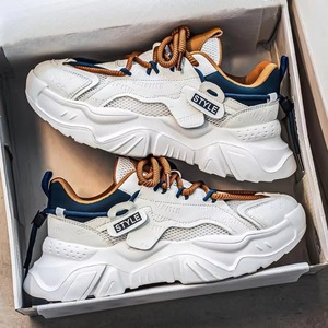 Men's Casual Walking style shoes Shoes 2026 New Mesh Breathable <b>height</b> <b>Increasing</b> Shoes Trendy Sports Leisure Running Shoes - Product Image 1