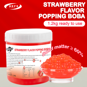 2025 OEM Billes de jus éclatantes sans sucre aux saveurs multiples Fraise, Raisin, Mangue, Petites perles de boba pour thé aux perles, Popping Boba - Product Image 3