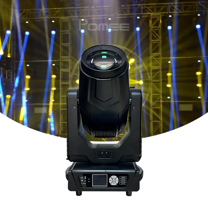 650W CMY+CTO Beam Spot Wash 3in1 LED Moving Head Lights With Linear Dimming For DJ Club Event Show Wedding Stage Lighting