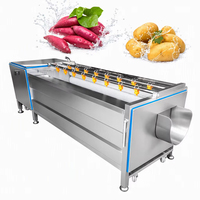 Automatische groente- en fruitwasmachine van hoge kwaliteit voor industrieel gebruik