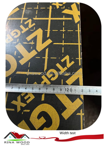 18mm <span class=keywords><strong>13</strong></span> lớp mịn màng Phenolic dynea phim Nâu phải đối mặt với ván ép cho xây dựng bê tông - Product Image 5