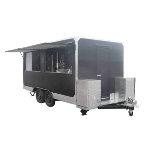 Oucci China Failed Awning for Bike Mobile Catering Fast Food Counter Truck Trailer 8*16