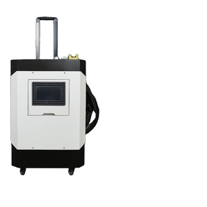 Máquina de Limpieza Láser de Fibra Pulsada Portátil de 200W/300W/500W para Madera, Aluminio, UPVC, Eliminación de Óxido y Pintura - Product Image 5