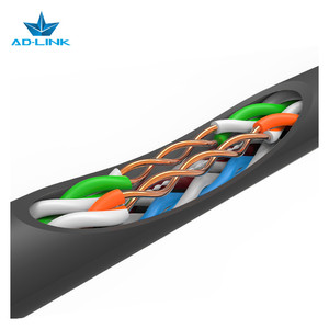 สายเคเบิลอินเทอร์เน็ตคุณภาพดี CCA BC Core สำหรับใช้งานภายนอกอาคาร Cat5e 305 เมตร UTP หุ้ม PVC สำหรับโทรคมนาคม/กล้องวงจรปิด/คอมพิวเตอร์ - Product Image 5