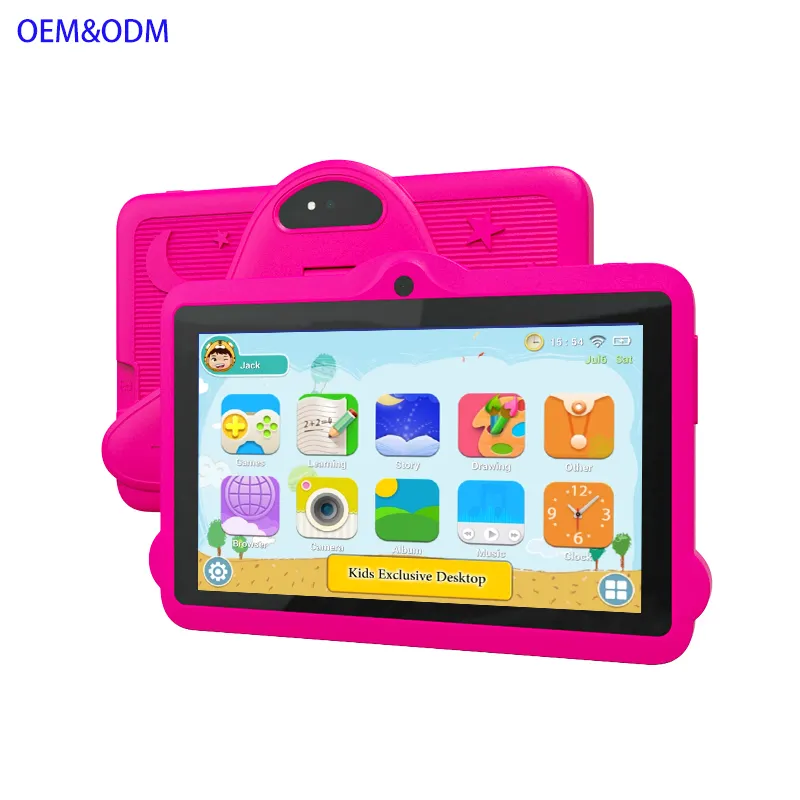 Çin düşük fiyat Epad Tablet Pc 7 inç 1280*600 çözünürlük dokunmatik ekran çocuklar için Tablet eğitim
