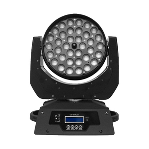 Cabeza rửa 36x18 Watts rgbwuv 36x18w Led zoom rửa di chuyển đầu ánh sáng cho Câu lạc bộ disco bên sân khấu - Product Image 1
