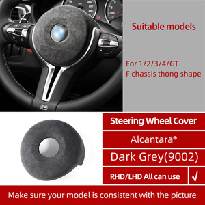 Cubierta de Volante de Alcántara para <span class=keywords><strong>BMW</strong></span> M-Sport F30 F34 F20 F21 F22 F32 - Product Image 1