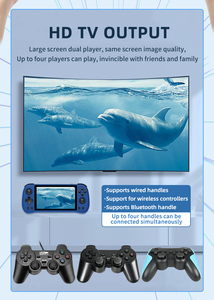 Consola de Videojuegos Portátil <span class=keywords><strong>Powkiddy</strong></span> X55 con Pantalla IPS de 5.5 Pulgadas Sistema de Código Abierto Consola Retro con Soporte para Conexión a TV HD - Product Image 3