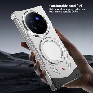 Housse de protection élastique en aluminium 360 rotative pour vivo X <span class=keywords><strong>Fold3</strong></span> Pro/pour vivo X <span class=keywords><strong>Fold3</strong></span> étui de dissipation thermique - Product Image 3