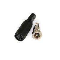 Connecteurs d'alimentation cc de bonne qualité 2.5mm X 5.5mm prises femelles cc en ligne JA5525 Type d'assemblage prises cc connecteurs jack baril