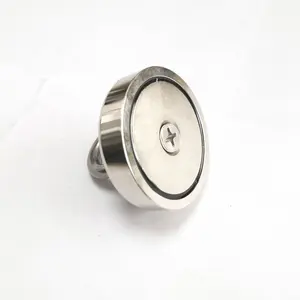 D90mm Strong Pulling Force 280kg Round Neodymium Fishing Magnet