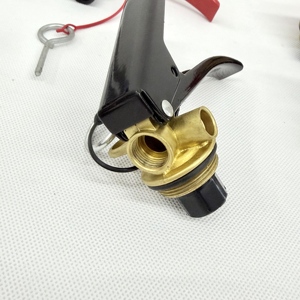 Válvula de Latón y Cobre para Extintor de Incendios con Certificación ISO CE, Válvula Cromada, Accesorios para Extintores de Incendios, Interruptor, Proveedor de Equipos Contra Incendios - Product Image 2