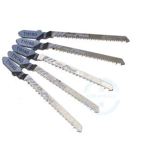 LISCA T101AO ensemble de 5 lames de <span class=keywords><strong>scie</strong></span> <span class=keywords><strong>sauteuse</strong></span> de haute qualité outil de coupe propre du bois 1.5-15mm - Product Image 1